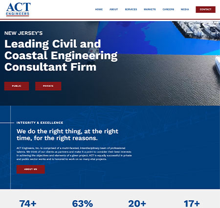 Act Engineers homepage